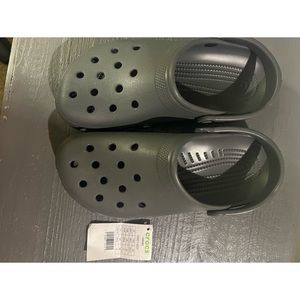 Grey crocs